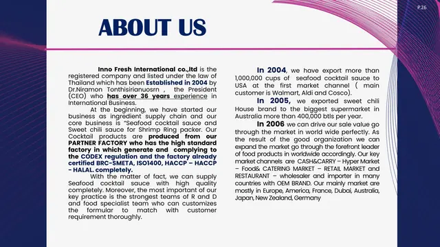 Company Profile 2026 เสน่ห์ไทย หน้า 4